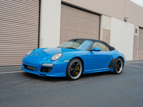 2011 Porsche Speedster in Pure Blue — Strada Nera San Diego