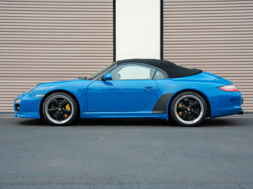 2011 Porsche Speedster in Pure Blue — Strada Nera San Diego