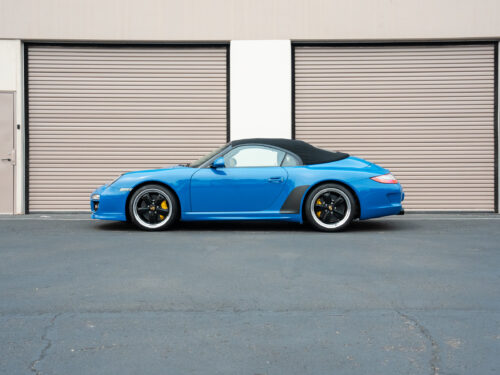 2011 Porsche Speedster in Pure Blue — Strada Nera San Diego