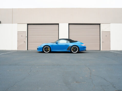 2011 Porsche Speedster in Pure Blue — Strada Nera San Diego