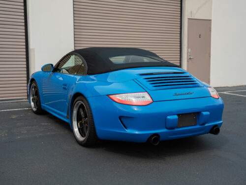 2011 Porsche Speedster in Pure Blue — Strada Nera San Diego