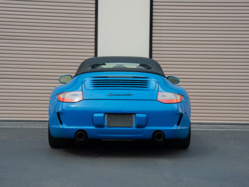 2011 Porsche Speedster in Pure Blue — Strada Nera San Diego
