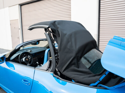 2011 Porsche Speedster in Pure Blue — Strada Nera San Diego
