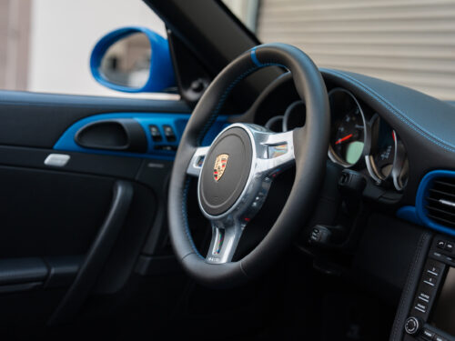 2011 Porsche Speedster in Pure Blue — Strada Nera San Diego