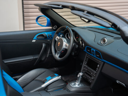 2011 Porsche Speedster in Pure Blue — Strada Nera San Diego