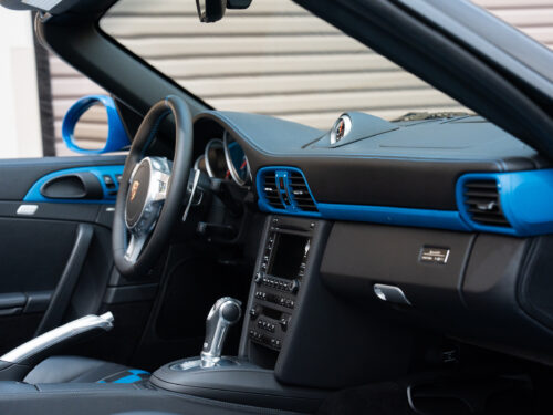 2011 Porsche Speedster in Pure Blue — Strada Nera San Diego