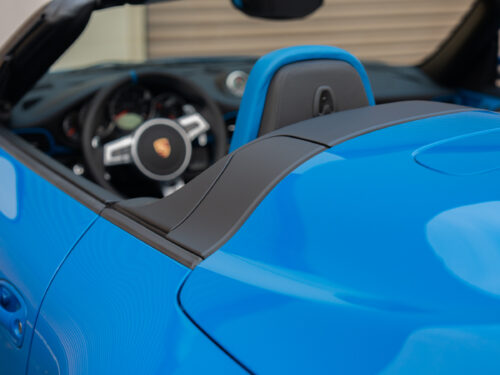 2011 Porsche Speedster in Pure Blue — Strada Nera San Diego