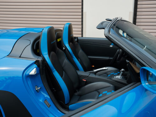 2011 Porsche Speedster in Pure Blue — Strada Nera San Diego