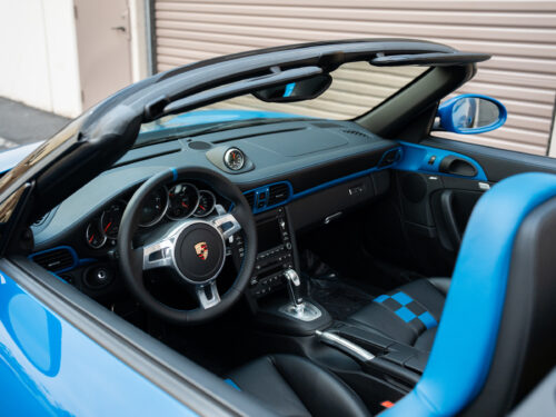 2011 Porsche Speedster in Pure Blue — Strada Nera San Diego