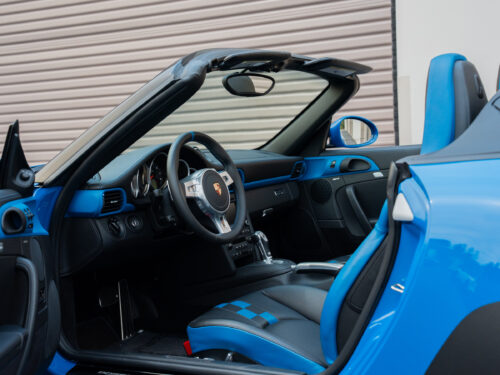 2011 Porsche Speedster in Pure Blue — Strada Nera San Diego