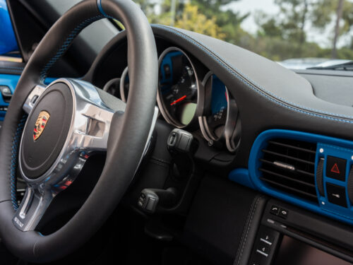 2011 Porsche Speedster in Pure Blue — Strada Nera San Diego