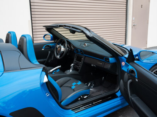 2011 Porsche Speedster in Pure Blue — Strada Nera San Diego