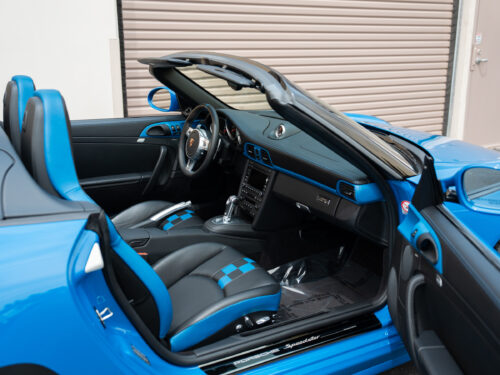2011 Porsche Speedster in Pure Blue — Strada Nera San Diego