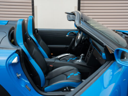 2011 Porsche Speedster in Pure Blue — Strada Nera San Diego