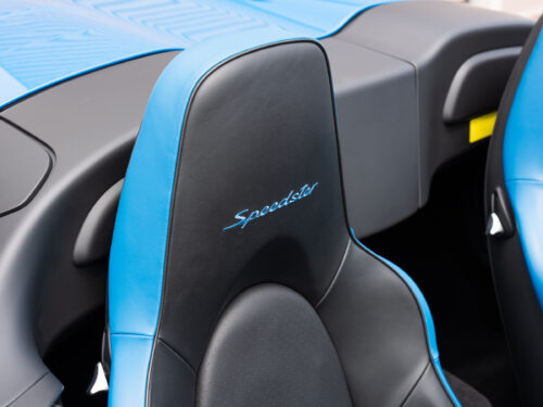 2011 Porsche Speedster in Pure Blue — Strada Nera San Diego