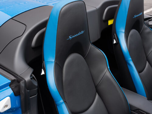 2011 Porsche Speedster in Pure Blue — Strada Nera San Diego