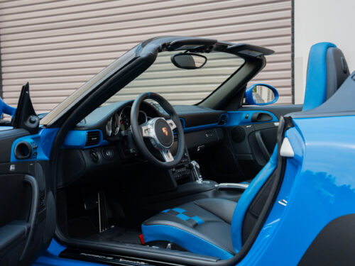 2011 Porsche Speedster in Pure Blue — Strada Nera San Diego
