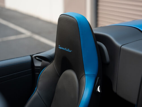2011 Porsche Speedster in Pure Blue — Strada Nera San Diego