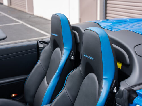 2011 Porsche Speedster in Pure Blue — Strada Nera San Diego
