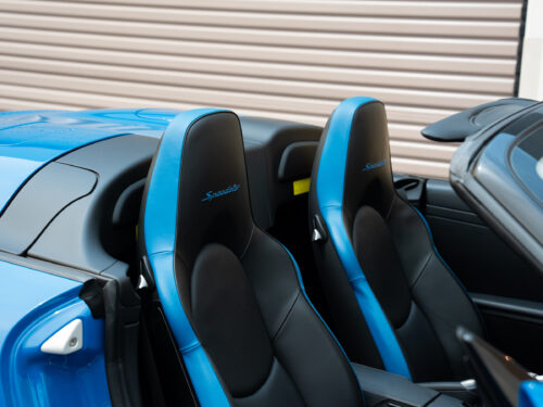 2011 Porsche Speedster in Pure Blue — Strada Nera San Diego