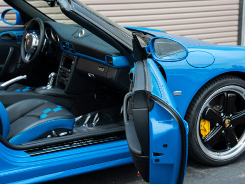 2011 Porsche Speedster in Pure Blue — Strada Nera San Diego