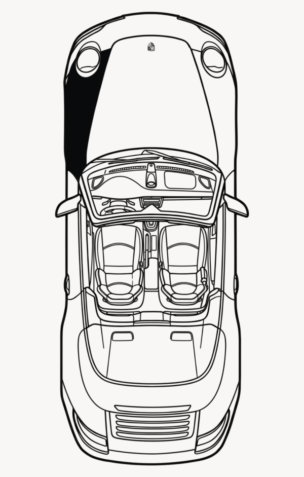 Driver Front Fender location