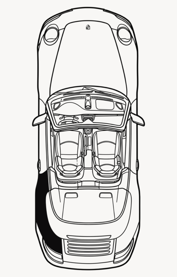 Driver Rear Quarter Panel location