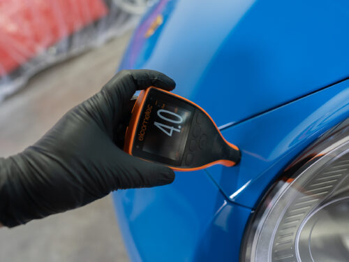 Driver Front Fender paint reading 1