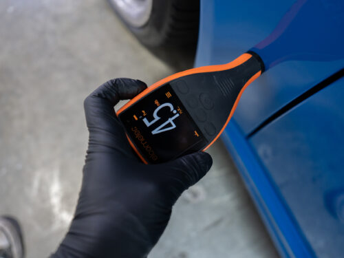 Driver Front Fender paint reading 5
