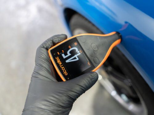 Driver Front Fender paint reading 7
