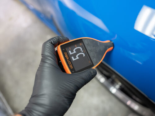 Driver Rear Quarter Panel paint reading 5