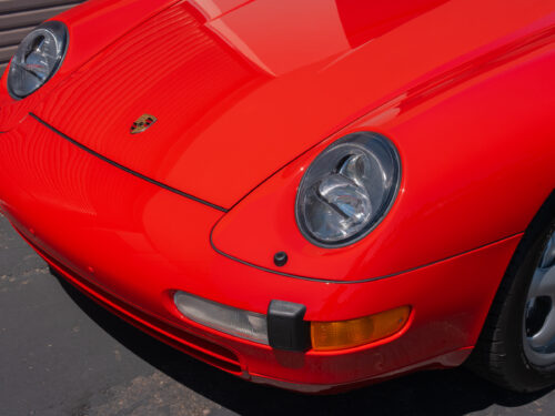 1996 Porsche 911 Carrera 4 Cabriolet in Guards Red — Strada Nera San Diego
