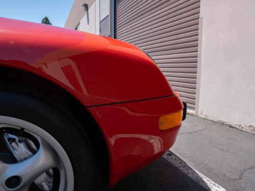 1996 Porsche 911 Carrera 4 Cabriolet in Guards Red — Strada Nera San Diego