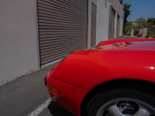 1996 Porsche 911 Carrera 4 Cabriolet in Guards Red — Strada Nera San Diego