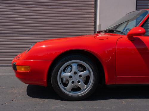1996 Porsche 911 Carrera 4 Cabriolet in Guards Red — Strada Nera San Diego