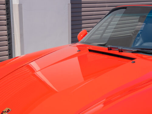 1996 Porsche 911 Carrera 4 Cabriolet in Guards Red — Strada Nera San Diego