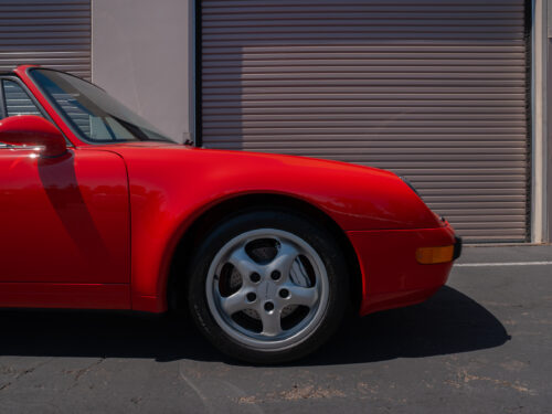 1996 Porsche 911 Carrera 4 Cabriolet in Guards Red — Strada Nera San Diego