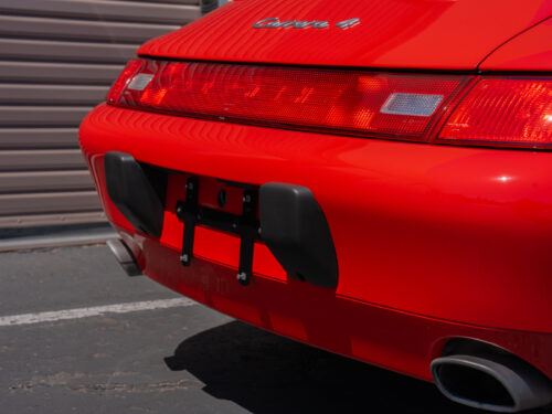 1996 Porsche 911 Carrera 4 Cabriolet in Guards Red — Strada Nera San Diego