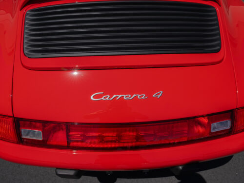 1996 Porsche 911 Carrera 4 Cabriolet in Guards Red — Strada Nera San Diego