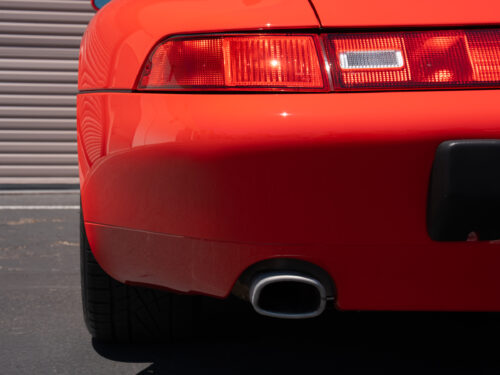 1996 Porsche 911 Carrera 4 Cabriolet in Guards Red — Strada Nera San Diego