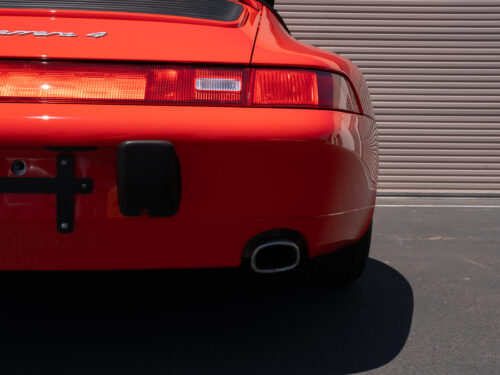 1996 Porsche 911 Carrera 4 Cabriolet in Guards Red — Strada Nera San Diego