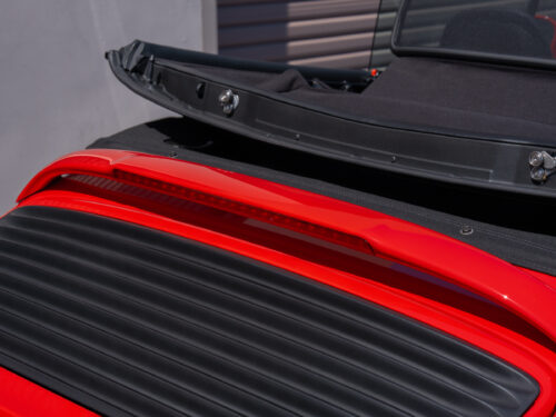 1996 Porsche 911 Carrera 4 Cabriolet in Guards Red — Strada Nera San Diego