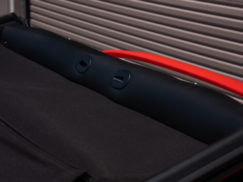 1996 Porsche 911 Carrera 4 Cabriolet in Guards Red — Strada Nera San Diego