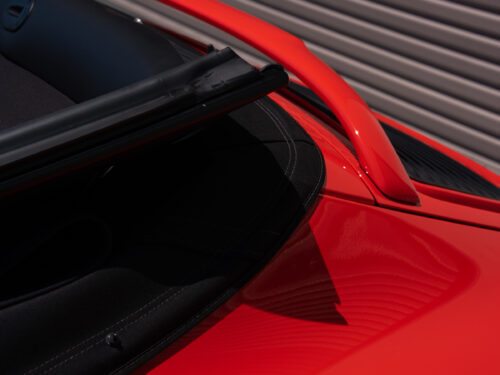 1996 Porsche 911 Carrera 4 Cabriolet in Guards Red — Strada Nera San Diego