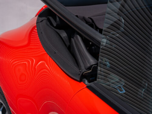 1996 Porsche 911 Carrera 4 Cabriolet in Guards Red — Strada Nera San Diego