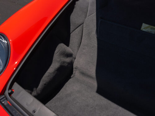 1996 Porsche 911 Carrera 4 Cabriolet in Guards Red — Strada Nera San Diego