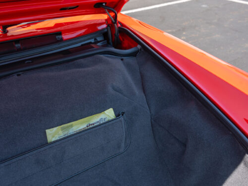 1996 Porsche 911 Carrera 4 Cabriolet in Guards Red — Strada Nera San Diego