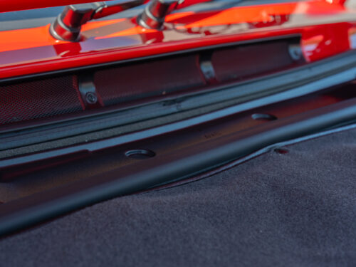 1996 Porsche 911 Carrera 4 Cabriolet in Guards Red — Strada Nera San Diego