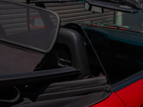 1996 Porsche 911 Carrera 4 Cabriolet in Guards Red — Strada Nera San Diego