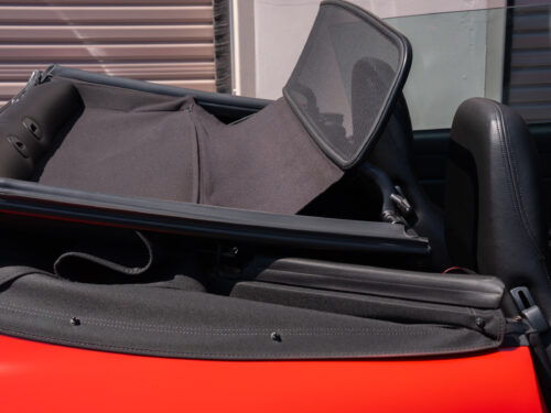 1996 Porsche 911 Carrera 4 Cabriolet in Guards Red — Strada Nera San Diego